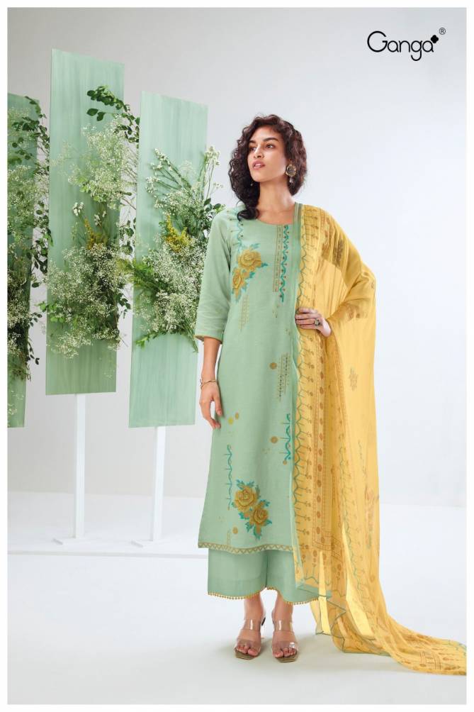 Hemani S1598 By Ganga Designer Salwar Suits Catalog